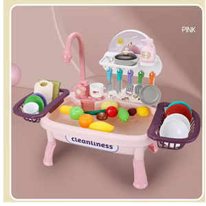 اسباب بازی سینک ظرفشویی پایه دار کودک Fun Kitchen Sink_اسباب بازی